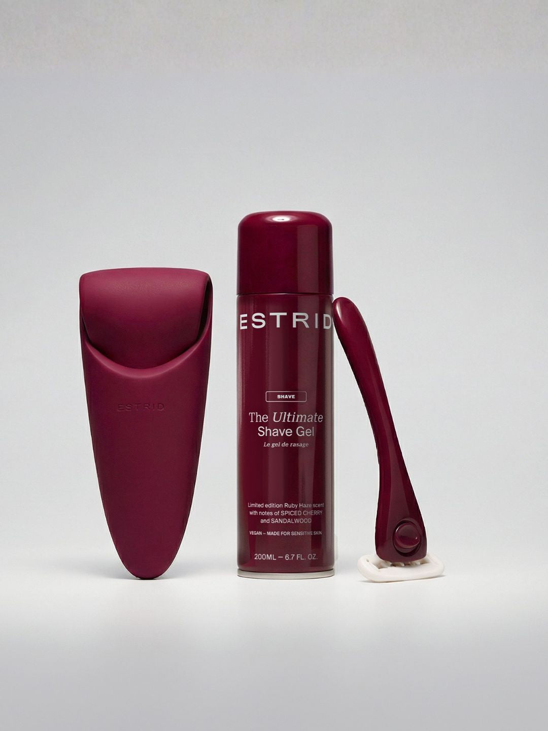 Estrid Razor Ruby The Ruby Shave Set – Estrid